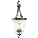 3 Light Foyer Pendant Finish: Forged Bronze