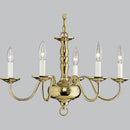 Progress Chandeliers Mid Sized Americana Polished Brass