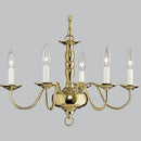 Progress Chandeliers Mid Sized Americana Polished Brass