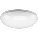Progress Lighting P7385-30 White Contoured Acrylic Clouds with Twist On Installation For Wall Or Ceiling Mount with Standard 120 Volt Normal Power Factor Ballasts, White