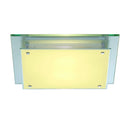 SLV Lighting 7711213U Glassa Square LED Wall/Ceiling Lamp