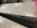 Diamond plated silver truck bed tool box (no key)