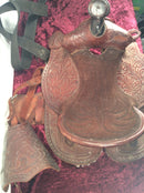 Western Horse Saddle 20in x 17in