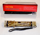 25 Million Volts Stun Gun LED FlashLight With Taser Holster, New