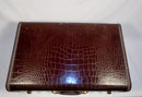 USED Vintage Samsonite Faux Alligator Skin Shwayder Brothers luggage