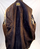 USED: Women's Vintage 1970s/'80s Black Leather Jacket Tailored by IDEAL
