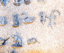 USED: Lot of 25 Vintage Miniature Pewter Figurines