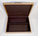 USED: Vintage Oneida Wooden Silverware Flatware Storage Chest