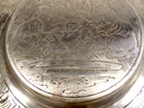 USED: RARE VINTAGE ARTHUR COURT PEWTER BEAR PLATTER