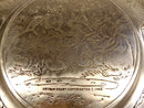 USED: RARE VINTAGE ARTHUR COURT PEWTER BEAR PLATTER