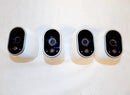 USED: NETGEAR Arlo Smart Home Security 4 HD Camera System Wire-Free