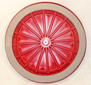 Remo RT-0010-58 10" Red Tunable Practice Pad with Ambassador Ebony Drumhead