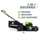 Greenworks 20-Inch 40V Brushless Cordless Lawn Mowe