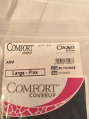 Circaid compression arm wear coverup (size LARGE) pink color