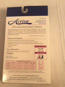 Activa control top pantyhose compression wear (size SMALL) beige color