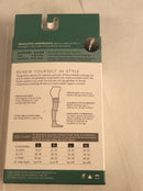 Rejuvahealth thigh high opaque diamond compression stockings (size MEDIUM) black color