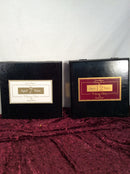 Rocky Patel - 2 Collectible Antique Wooden Cigar Cases (Empty)
