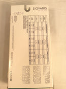 Sigvaris thigh high compression stockings (size LL) black color