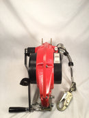 Miller M52/ 50FT Retracting LifeLine W/Built In Winch 3/16” Galv. Steel Cable