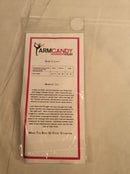 Arm candy fashion compression sleeve (size SMALL) 1 sleeve marshmallow color