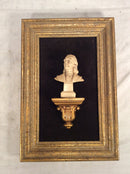 Mozart, Liszt, Bach, Beethoven, Set of 4 Framed Sculptures