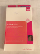 Medi assure calf compression stockings (size L) beige color