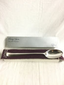 Gerity Serving Spoon Circa 1740 Reproduction In Cloth Sleeve W/ Extra spoons