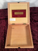 Rocky Patel - 2 Collectible Antique Wooden Cigar Cases (Empty)