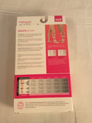 Medi assure thigh high open toe compression stockings (size XL) beige color