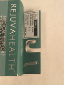 Rejuvahealth thigh high sheer floral compression stockings (size SMALL) black color