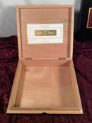 Rocky Patel - 2 Collectible Antique Wooden Cigar Cases (Empty)
