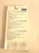 Jobst open toe compression knee high socks (size XL) beige color