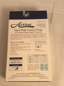 Activa knee high compression stockings (size XL) beige color