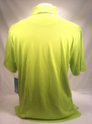 PGA TOUR dry fit golf shirt men L neon green