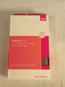 Medi assure thigh high open toe compression stockings (size XL) beige color