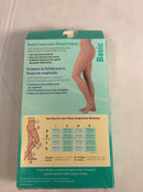 Juzo basic compression thigh stockings (size II) beige color