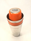 Bar Products .Com Stainless Steel Shaker Tin W/ Orange Grips