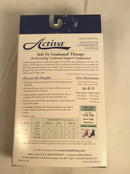 Activa thigh high compression stockings (size XL) beige color
